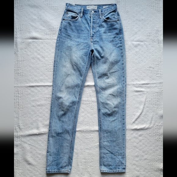 Denim Forum Denim - Denim Forum The '90s Nina Hi-Rise Slim Bootcut Jean